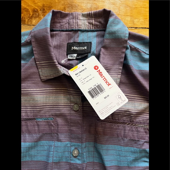 Marmot | Aeolian Long Sleeve | Sun Shirt - Picture 3 of 7